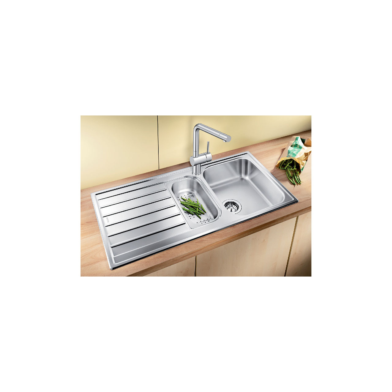 Chiuveta de bucatarie BLANCO LIVIT 6 S LEINEN - imagine 2