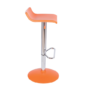 Scaun inalt de bar reglabil pe inaltime cadru metalic cromat OVER T, OVER TV