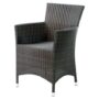Scaun terasa/outdoor din tehno-rattan cu cadru dural TOSCANA JB