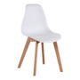 Scaun dining, alb/fag, AYNA