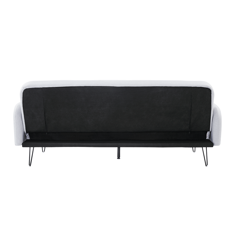 Canapea extensibilă, gri deschis, PULSA - imagine 6