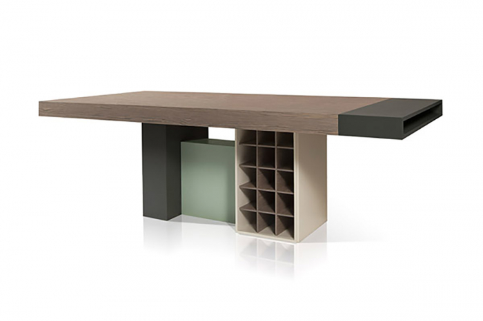 Mese din lemn baza depozitare integrata VINTME 001