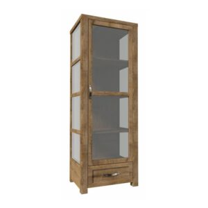 Vitrină W1D, stejar lefkas, NEVADA