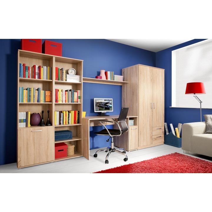 Masă PC, stejar sonoma, NOKO-SINGA 21