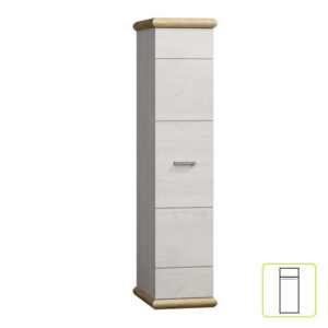 Dulap K - 2, stejar alb/stejar auriu, KATY K - 02