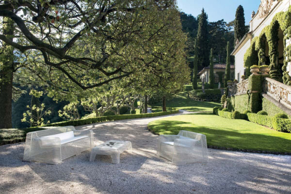 Canapele exterior structura metalica 2 locuri IVY