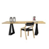 Mese dining baza metal TRIAN 001