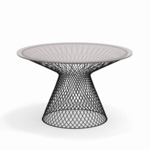 Mese exterior structura metalica blat sticla HEAVEN