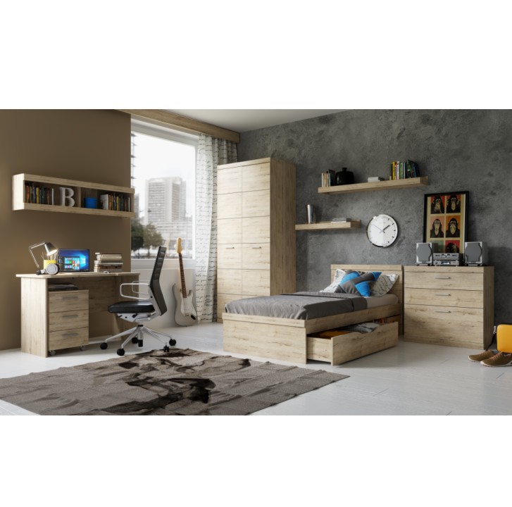 Etajeră suspendabilă, stejar san remo, ORESTES