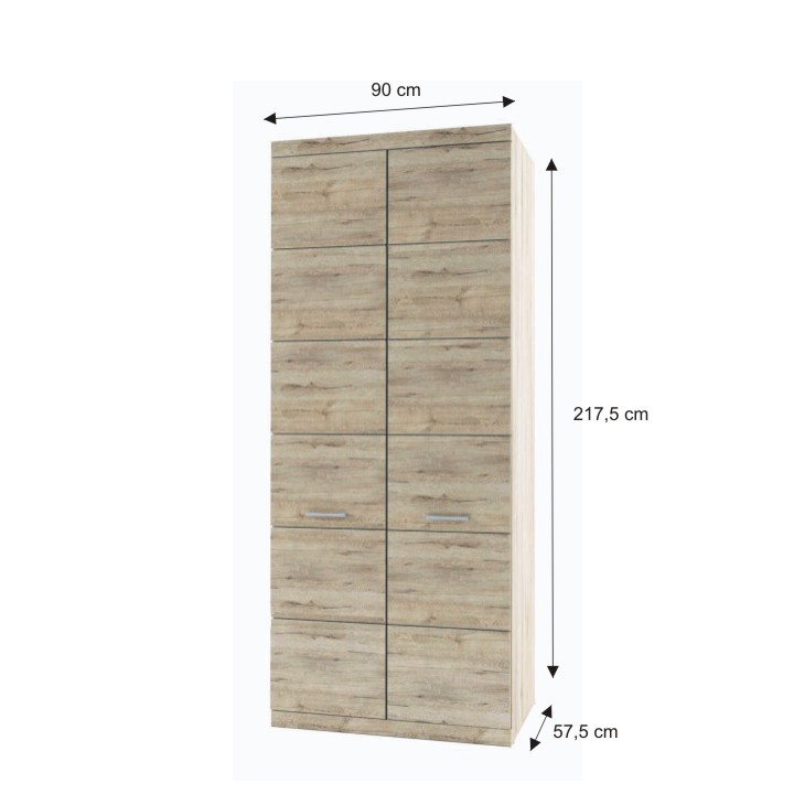 Dulap de haine, stejar san remo, ORESTES