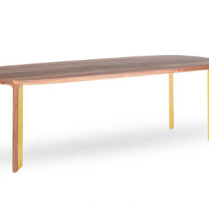 Mese din lemn blat oval ACRO-BAT 002