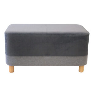 Taburet, gri/natural, MONK