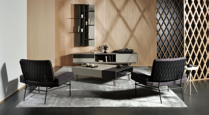 Mese cafea baza metal VINTME 014 B