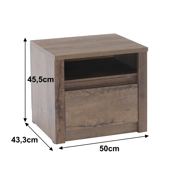 Noptieră, stejar lekfas închis, MONTANA SN