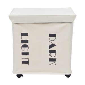 Coş de rufe mobil, bej, KODOR