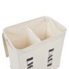 Coş de rufe mobil, bej, KODOR