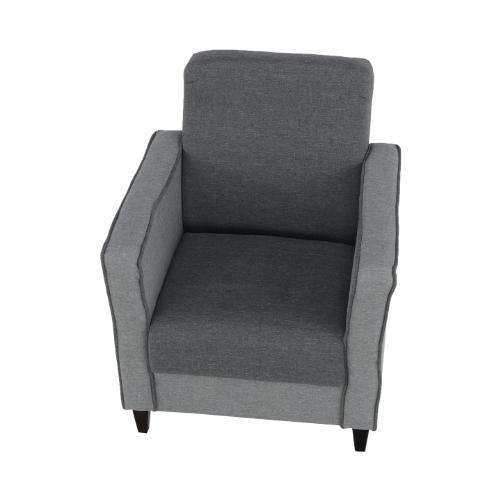 Scaun, tapiţat, gri, LAGONA