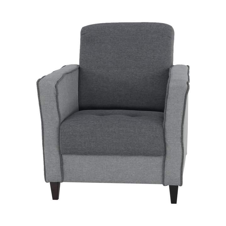 Scaun, tapiţat, gri, LAGONA