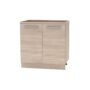 Cabinet inferior 80 2 DV, stejar sonoma, NOVA PLUS NOPL-060-0S
