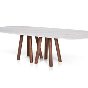 Mese baza 8 picioare blat marmura MOS-I-KO 001 FM