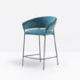Scaune de bar tapitate cu cadru metalic JAZZ 3717