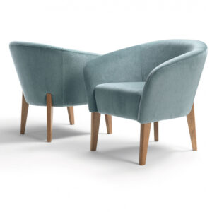 Fotolii moderne tapitate cadru lemn KYK 542