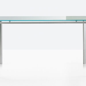 Mese cadru otel LOGICO TL glass