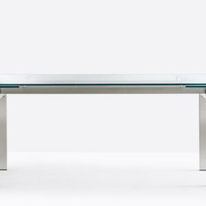 Mese extensibile cadru otel blat sticla MAGIC TM