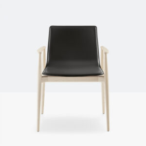 Scaune lemn tapitate piele MALMO 397