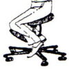 Scaun birou tip kneeling chair OFF093