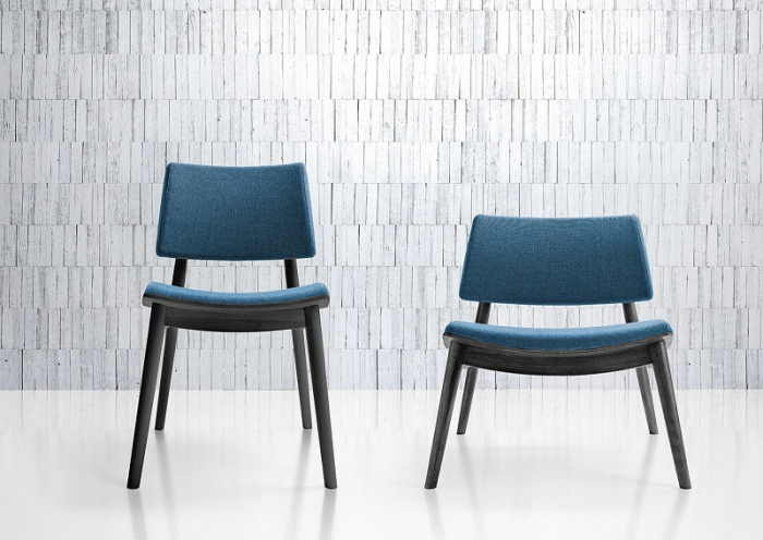 Fotolii tapitate structura lemn TO-KYO 541