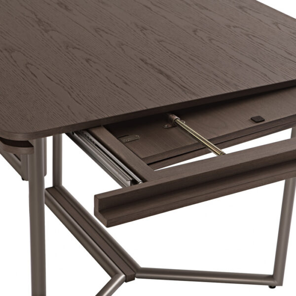 Mese dining extensibile blat lemn VENDOME Α 001