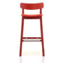 Scaun de bar cu sezut tapitat din fag BABAR 2452 SG