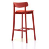 Scaun de bar cu sezut tapitat din fag BABAR 2452 SG