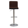 Scaun de bar, maro/negru, HILDA