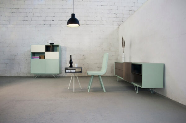 Comode inalte baza metal VINTME 005 A