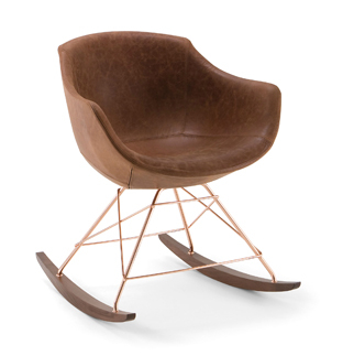 Fotoliu tapitat cadru metalic Colimbas 1610 PO B42D