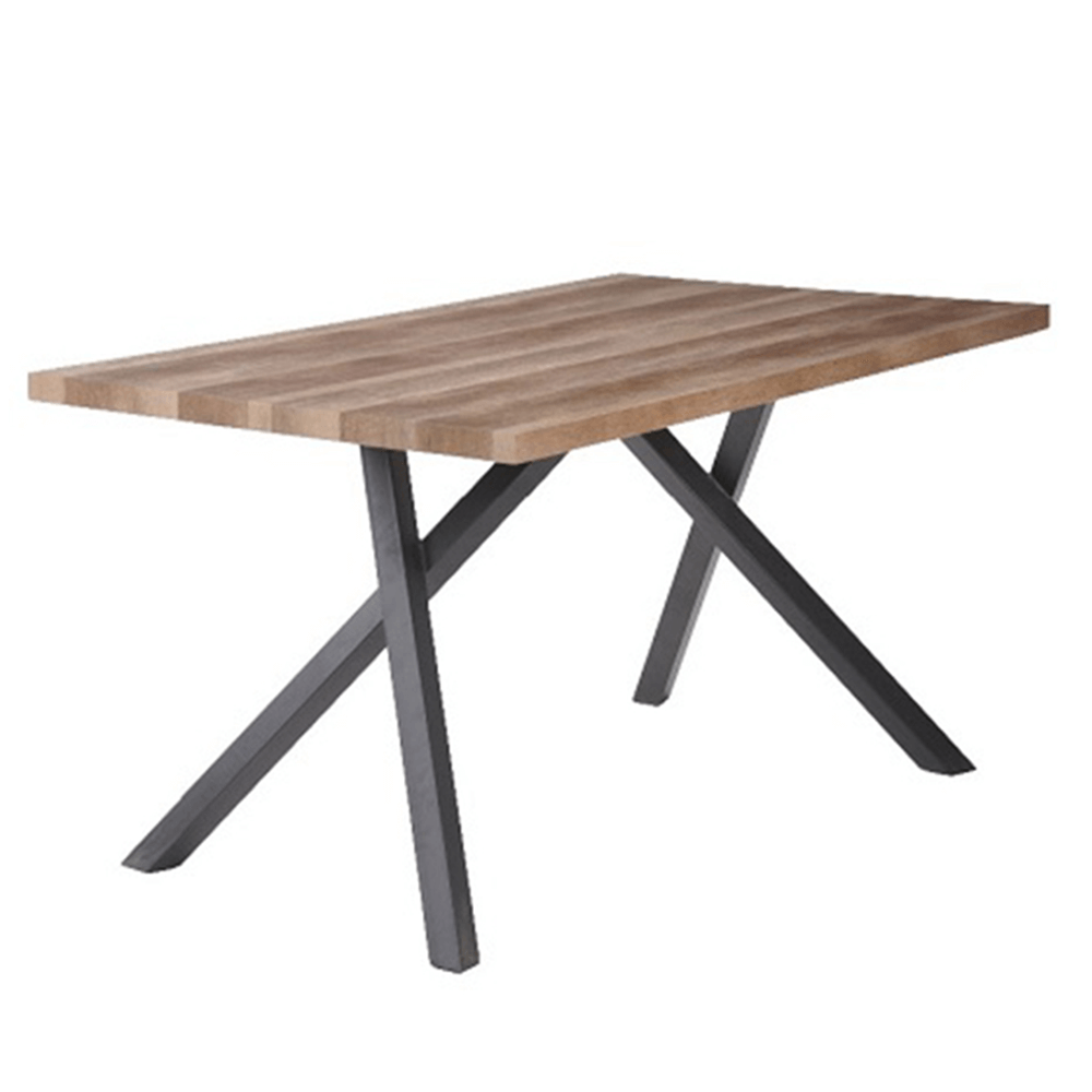 Masa de bucătărie, prun deschis/negru, GURDUN