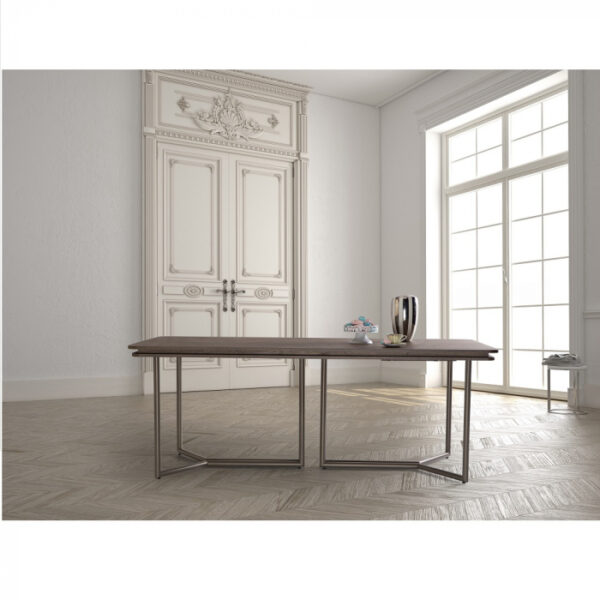 Mese dining extensibile blat lemn VENDOME Α 001