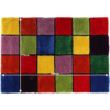 Covor, roşu/verde/galben/violet, 170x240, LUDVIG TYP 4