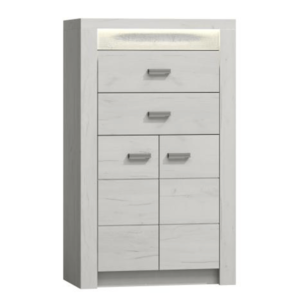 Comodă, frasin alb, INFINITY I-06