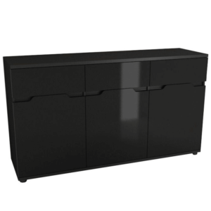 Scrin, negru/negru luciu extra ridicat, ADONIS ASK7