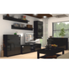 Scrin, negru/negru luciu extra ridicat, ADONIS ASK7