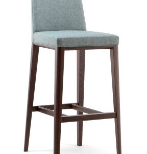 Scaun de bar tapitat cadru lemn fag METRO 2138 SG