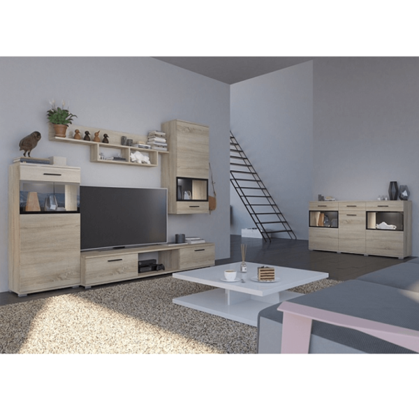 Mobilier living, stejar sonoma, BREAK