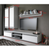 Mobilier living, alb/gri, REGIA