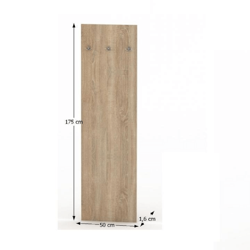 Cuier, stejar sonoma, TEMPO ASISTENT NEW 030