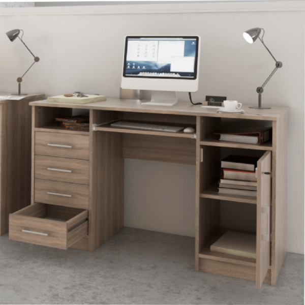 PC masă, stejar sonoma, B9 NEW