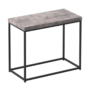 Măsuţă de cafea, negru/beton, TENDER
