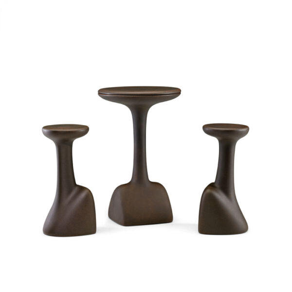 Scaune inalte de bar din plastic ARMILLARIA